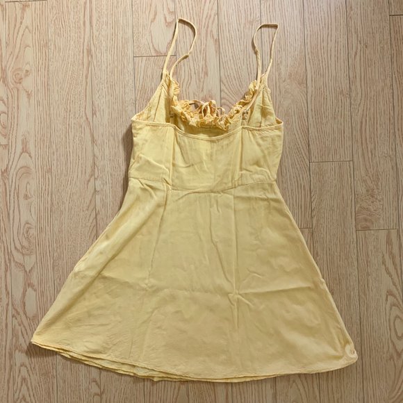 Privacy Please Perry Mini Golden Sun Dress Yellow - Picture 9 of 9